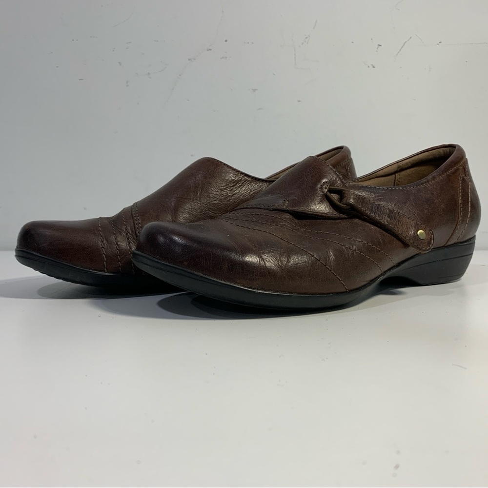 Dansko Franny Women's Slip On Loafers Comfort Shoes Size EU 37 US6 Leather Brown - Picture 6 of 14